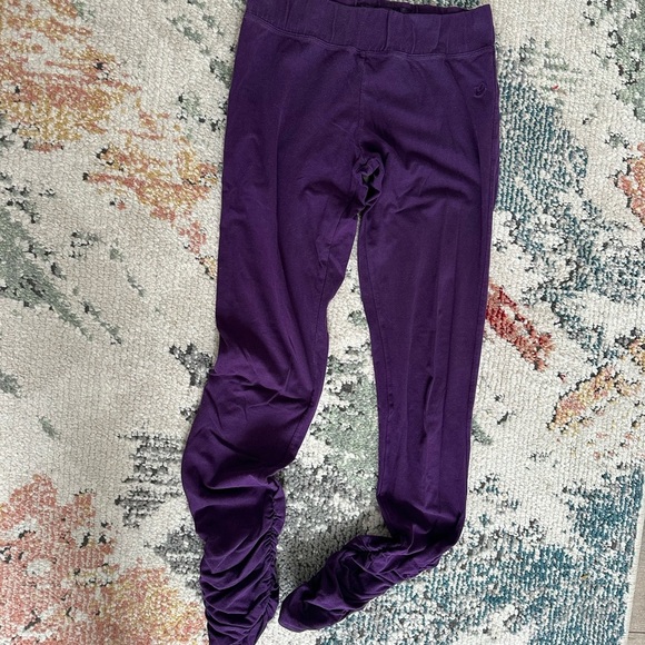 Aerie Dark Purple Women’s Scrunched Ankle Leggings Size Small - Picture 4 of 7